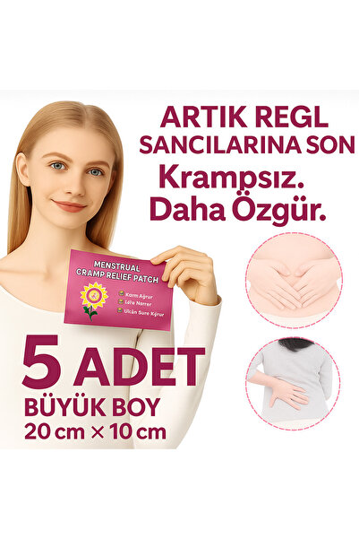 Bien Regl Sancısı-adet Sancısı Menstüral-doğal Isı Etkisiyle Sıcak Su Torbasına Son Büyük Boy 20cm*10cm