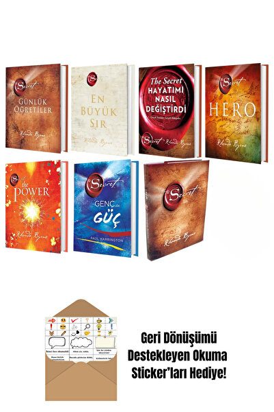Artemis Yayınları Rhonda Byrne - The Secret -Full Set + Okuma Sticker'ları