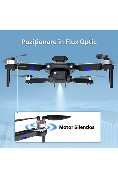 Velixo Drone V22, Video Cam, Wifi, Obstacle Avoidance, Altitude Hold, Foldable,360°,usb,app,bag,2 Batteries