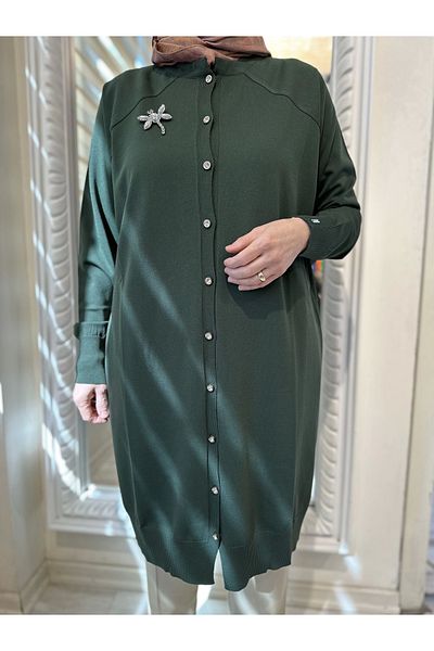 Invee Invee 6283 - Emerald Color Dragonfly Cardigan