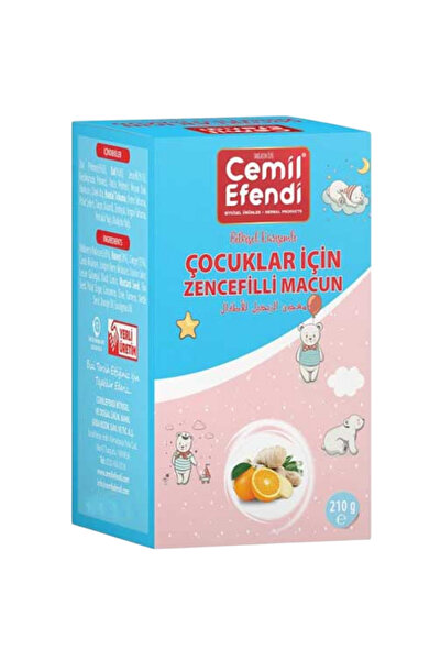 Cemilefendi Çocuklar Için Zencefilli Macun 210 gr
