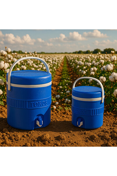 Metler Soğuk Su Termosu 19l 6l | Musluklu Piknik Termos Seti | 1. Kalite Kamp Ve Bahçe Termosu 2'li Set