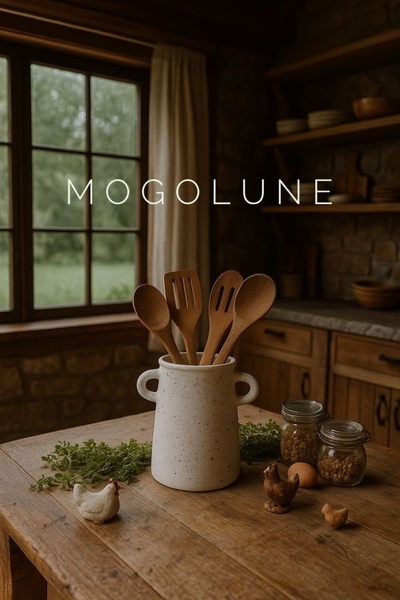Mogolune Home Vazo Dekoratif Seramik Vazo & Kaşıklık