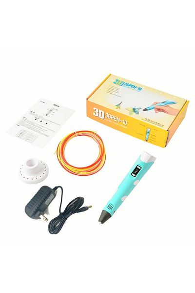 TOUCH SKETC 3D Pen Three Dimensional Printer Pen with 50 Meters Flament