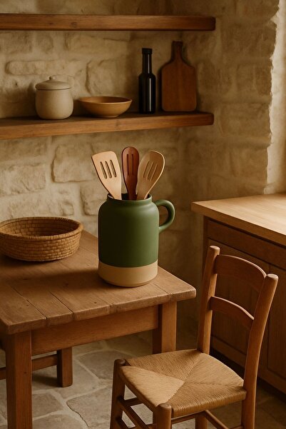 Mogolune Home Vazo Dekoratif Seramik Vazo Vintage Seramik El Yapımı Vazo & Ka...