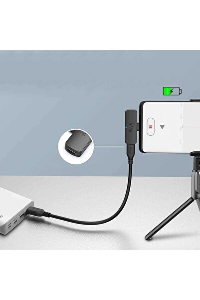 Fifine M6 - Type C Kablosuz Yaka Mıkrofonu