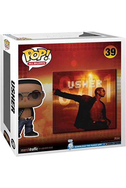 Funko Pop Figür Albums: Usher- 8701 Usher