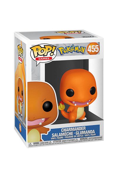 Funko ألعاب Simurg 50403 POP: بوكيمون تشارماندر الافتراضي، لعبة ملونة مجسمة نار 1094518