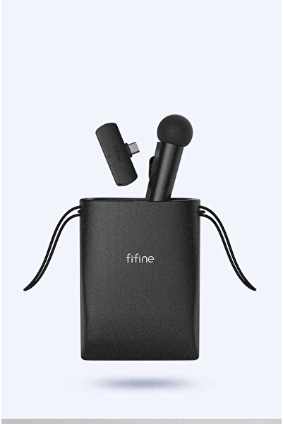 Fifine M6 - Type C Kablosuz Yaka Mıkrofonu