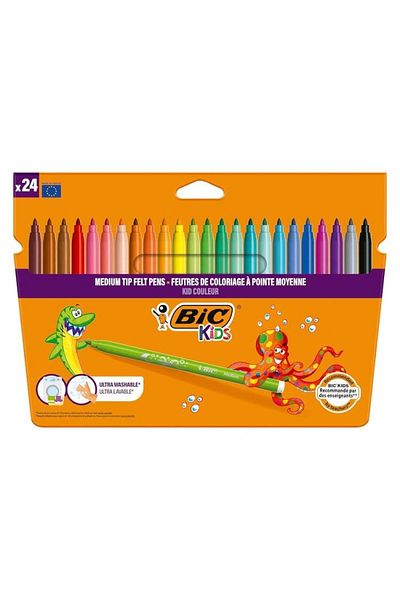 Bic Kids Color Felted Crayons Box of 24
