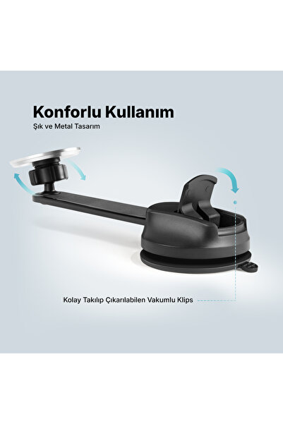 Ttec Easydash Pro M Magsafe Uyumlu Araç Içi Telefon Tutucu 2tt38