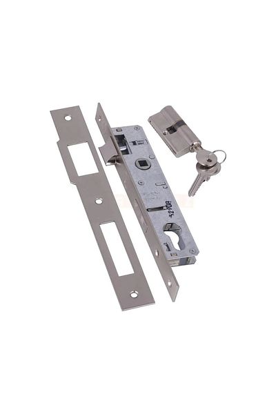 Kale Kilit Cylinder Mortise Lock 153U-25Mm Narrow Type Iron-Aluminum-Wood Door (15325000002)