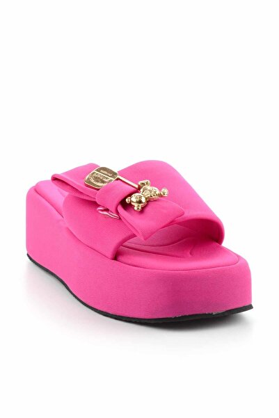 Bambi Fuşya Kadın Terlik K04835420617