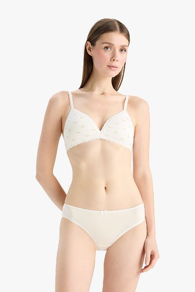 DeFacto 3-Pack Slip Panties-Fall in Love E7573Ax25Sp