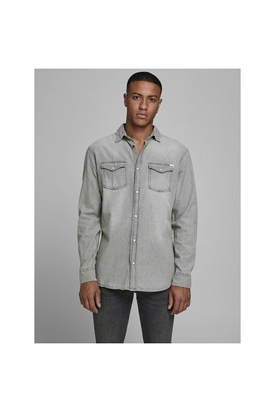 Jack & Jones Мъжка дънкова риза Jack&jones 12138115