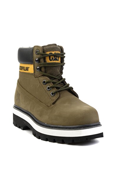 Caterpillar Olive Nubuk Hakiki Deri Kadın Bot & Bootie Cat0111119501