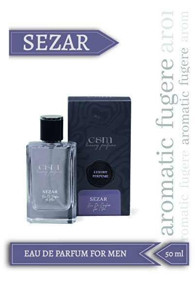 Sezar - Erkek Parfümü Edp 50ml Ferah, Narenciye, Odunsu Ve Çiçeksi