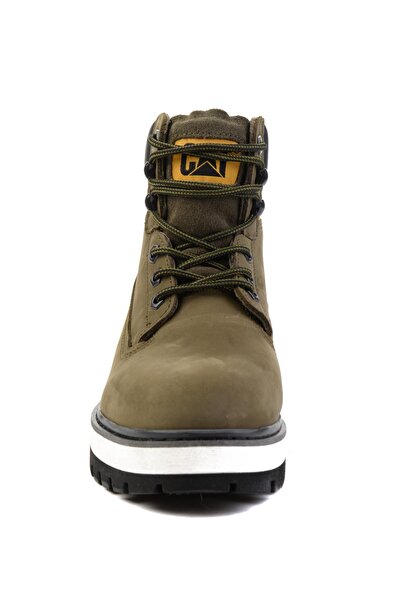 Caterpillar Olive Nubuk Hakiki Deri Kadın Bot & Bootie Cat0111119501