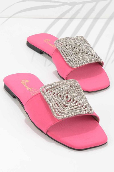 Bambi Matte Fuchsia Women's Slippers K04666012238