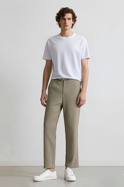 DeFacto Wide Leg Loose Relaxed Cut Three Pocket Wide Leg Pants D7316Ax25Sp