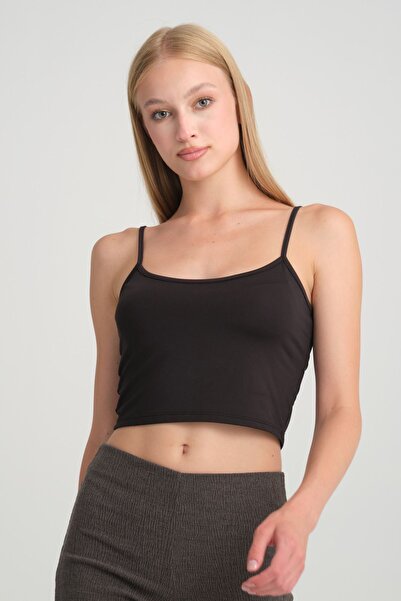 Kallisto قميص ماسلا قصير بياقة بيضاوية وأشرطة سوداء