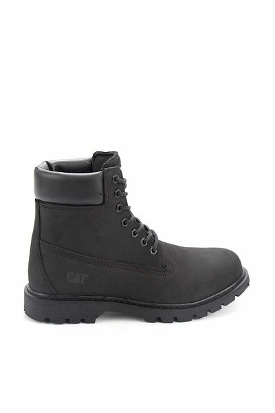 Caterpillar Black Genuine Leather Men's Boots & Bootie Cat1111137701