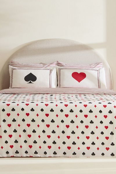 Sarah Anderson Chance Double Duvet Cover Set White