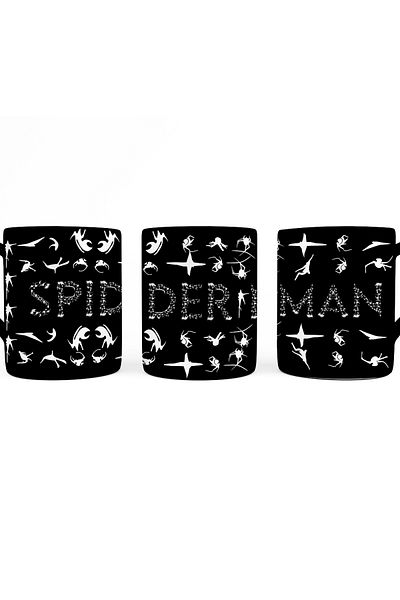 MECKSA Spider-man Mug – White & Black Marvel Fan Edition 11oz
