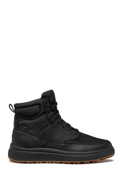 Geox Men's Black Granito Abx Lace-Up Waterproof Leather Casual Boots U46Fzb0Fffuc9999