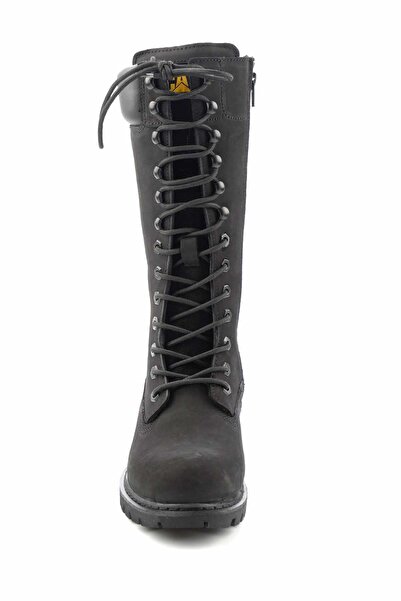 Caterpillar Black Leather Kadın Bot & Bootie CAT0111121401