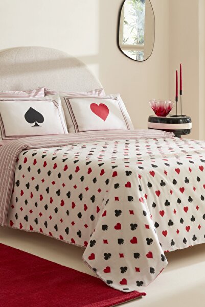 Sarah Anderson Chance Double Duvet Cover Set White