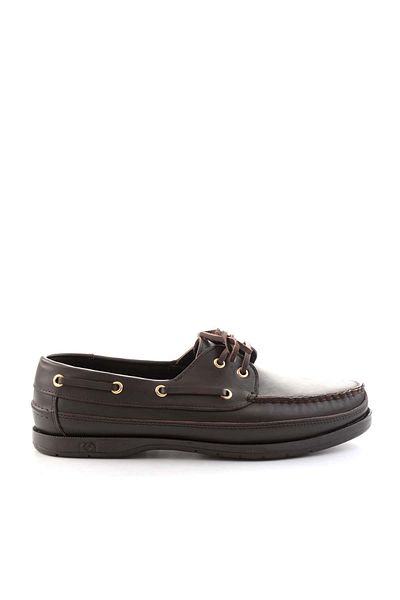 Bambi Καφέ Δερμάτινα Ανδρικά Παπούτσια Casual E01830110003