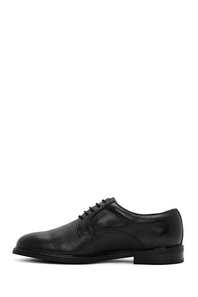 Derimod Black Leather Men's Classic Shoes - Lace-up, 24WFD7561FT
