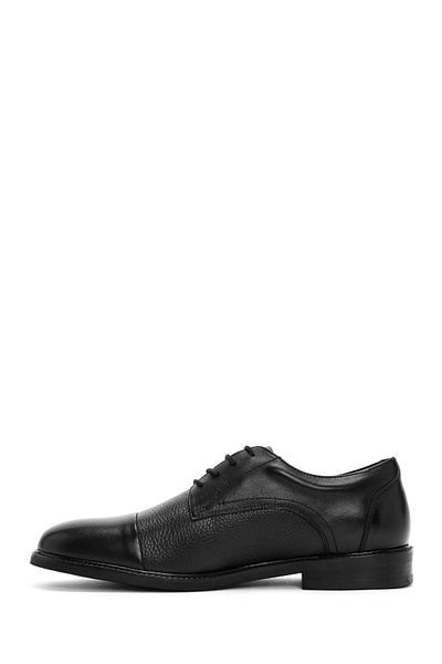 Derimod Black Leather Men's Classic Shoes - Lace-up, 24WFD7560FT