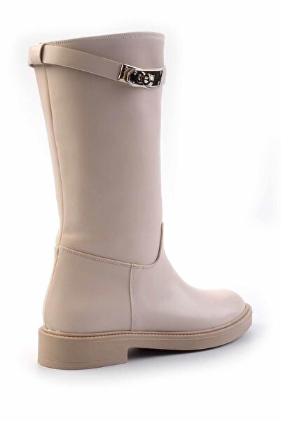 Bambi Bej Kadın Bot & Bootie K02828222209