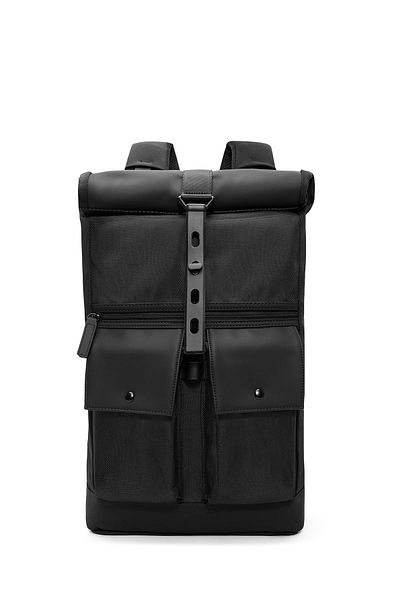 Derimod D-Pack Men's Black Backpack 24Wbd30076F
