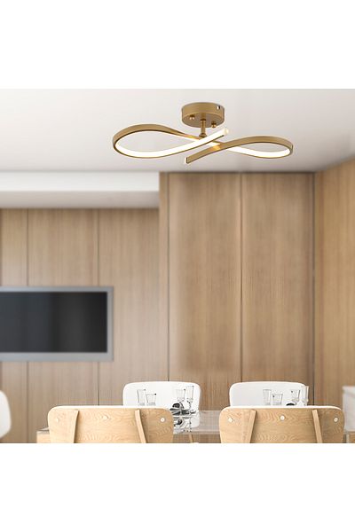 Apliqa Plafonieara Led HubRom, VETTO Antiq 3843-01-FR 52x11 cm 38 W / Lumina Calda,Rece,Neutra 0