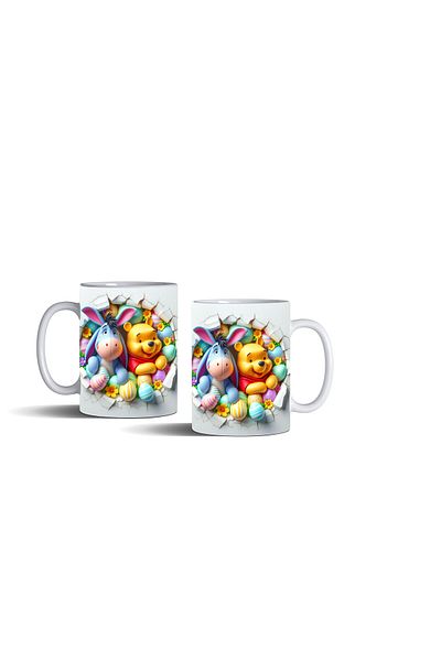 MECKSA Winne Pooh Coffee Mug Tea Cup 11 oz