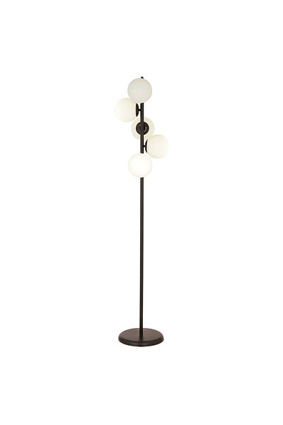 Apliqa Lampader HubRom, UZEL 3588-5L-BL 30x153 cm 5xE27-60W Negru