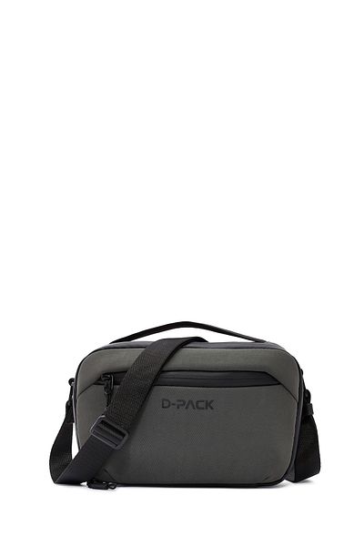 Derimod D-Pack Men's Green Fabric Crossbody Bag 24Wbd30066F