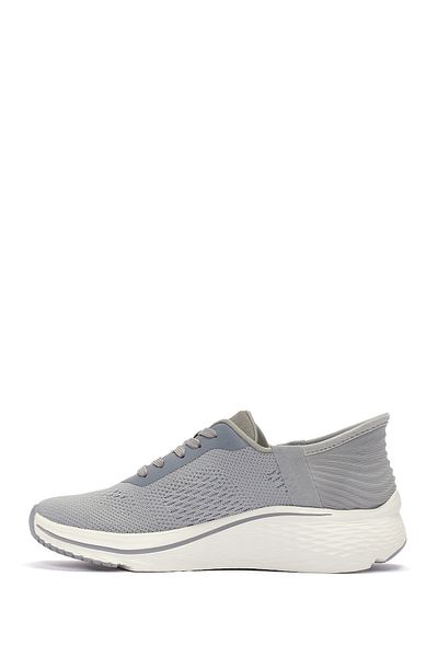 Derimod Zero Women's Gray Lace-Up Thick Sole Sneaker 25Sfe49556F