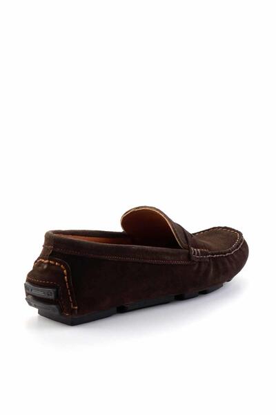 Bambi Kahve Leather Erkek Loafer Ayakkabı E01902000302