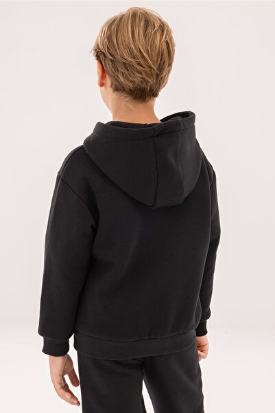 Kinetix Ku Basıc 18kds01 4pr Siyah Erkek Çocuk Eşofman Üstü