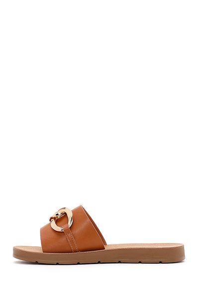 Derimod Women's Tan Accessory Slippers 25Sfe 460418