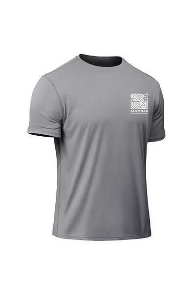 ALEMDAR STORE Alamdar Store Men's Quick-Drying, Moisture-Wicking, Lightweight Workout T-Shirt