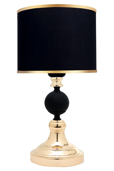MINIMAL ETICARET VE BILGI TEKNOLOJILERI Omega Contrast Black - Gold - Black - Mini Lampshade