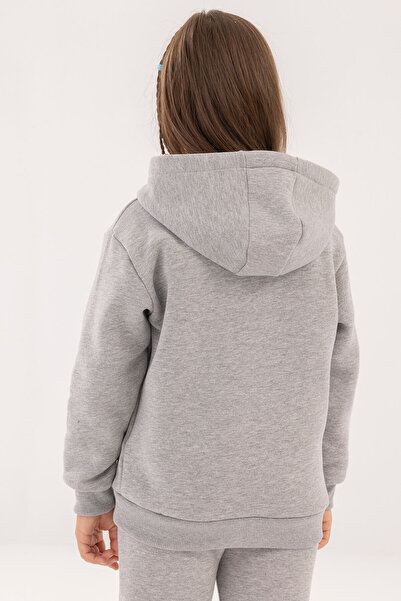 Kinetix Ku Basıc 18kds01 4pr Grı Melanj Erkek Çocuk Eşofman Üstü