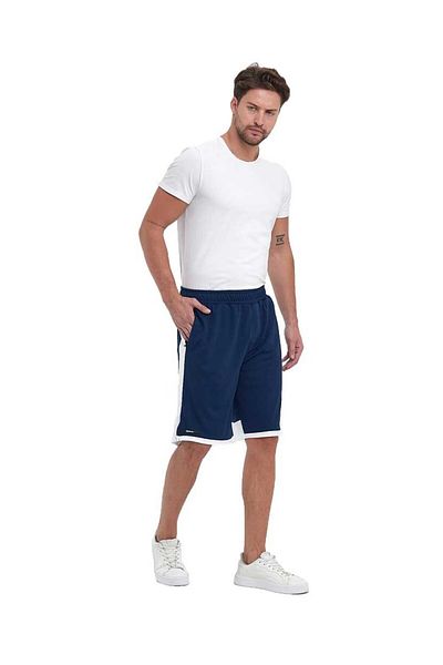 Adams Mesh Striped Jacquard Polyester Men's Sports Shorts