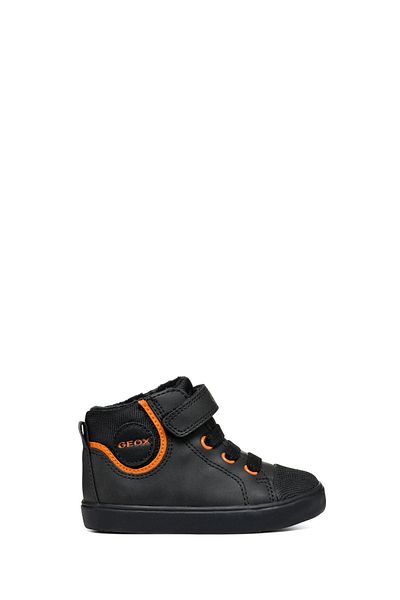 Geox Baby Boy Black B Gisli Nubuck Leather Boots B461Nc0Mefuc9279