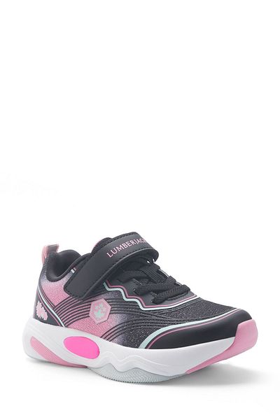 lumberjack Pops 5Fx Black Female Child Sneaker Shoes